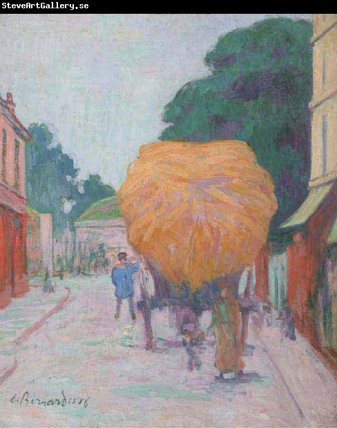 Emile Bernard Le char de foin